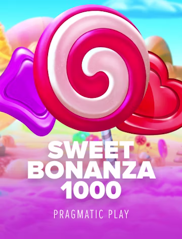 Sweet Bonanza 1000 casino slot game artwork
